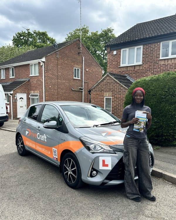 Zainab passed their driving test
