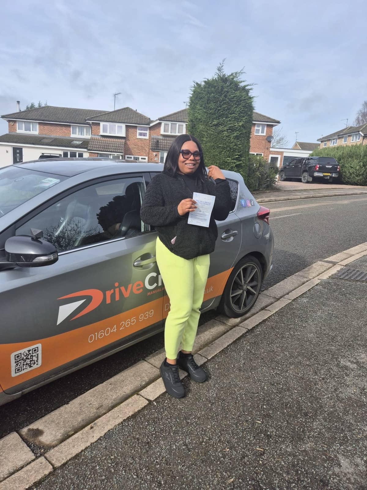 Student passed their driving test
